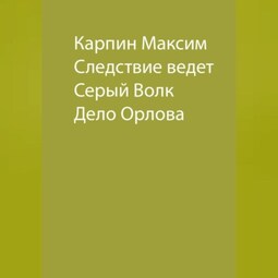 Следствие ведет Серый Волк. Дело Орлова